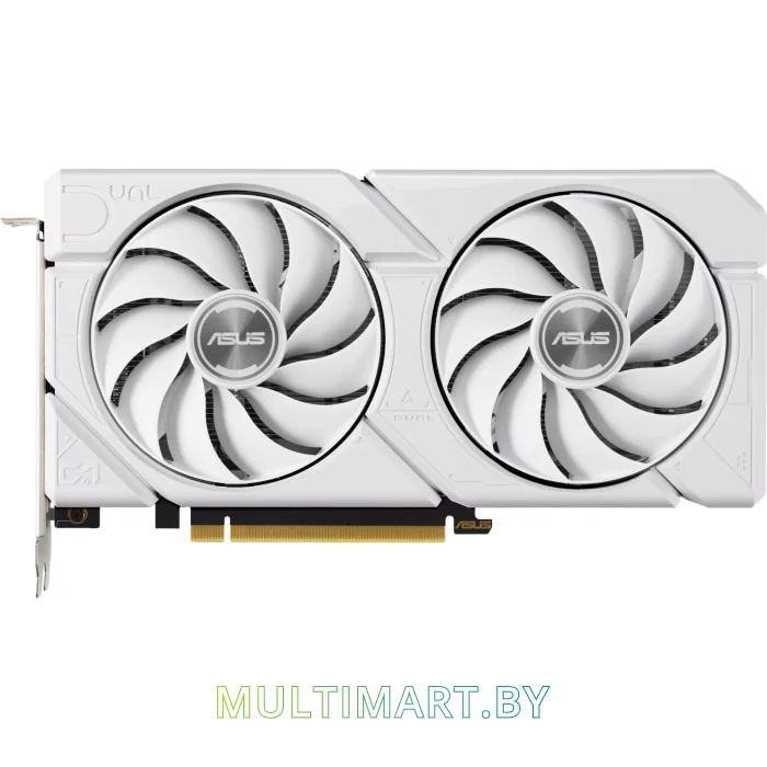 Видеокарта ASUS Dual GeForce RTX 4060 Ti EVO White OC 8GB GDDR6 (DUAL-RTX4060TI-O8G-EVO-WHITE)